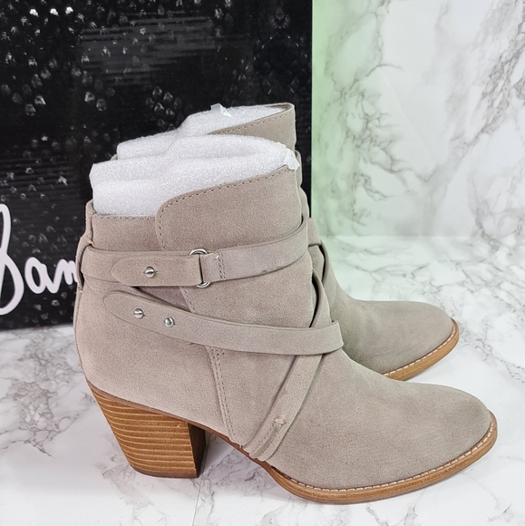 Sam Edelman Merton Booties in Color Putty Size 7.5 - Picture 4 of 13